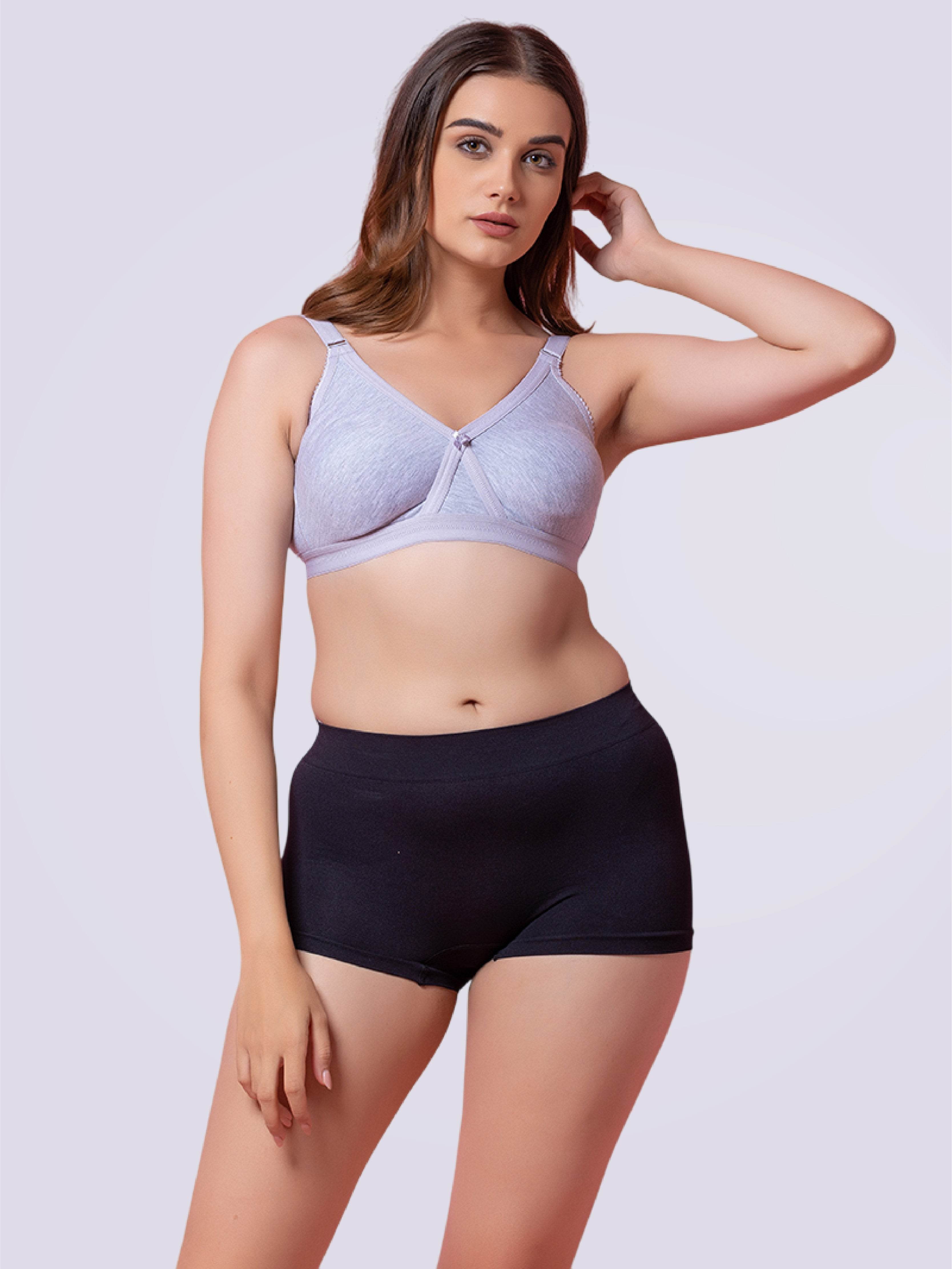 Tenacious + Size T-Shirt Non Padded Full Coverage Bra In White - Bold And Bae Fashion