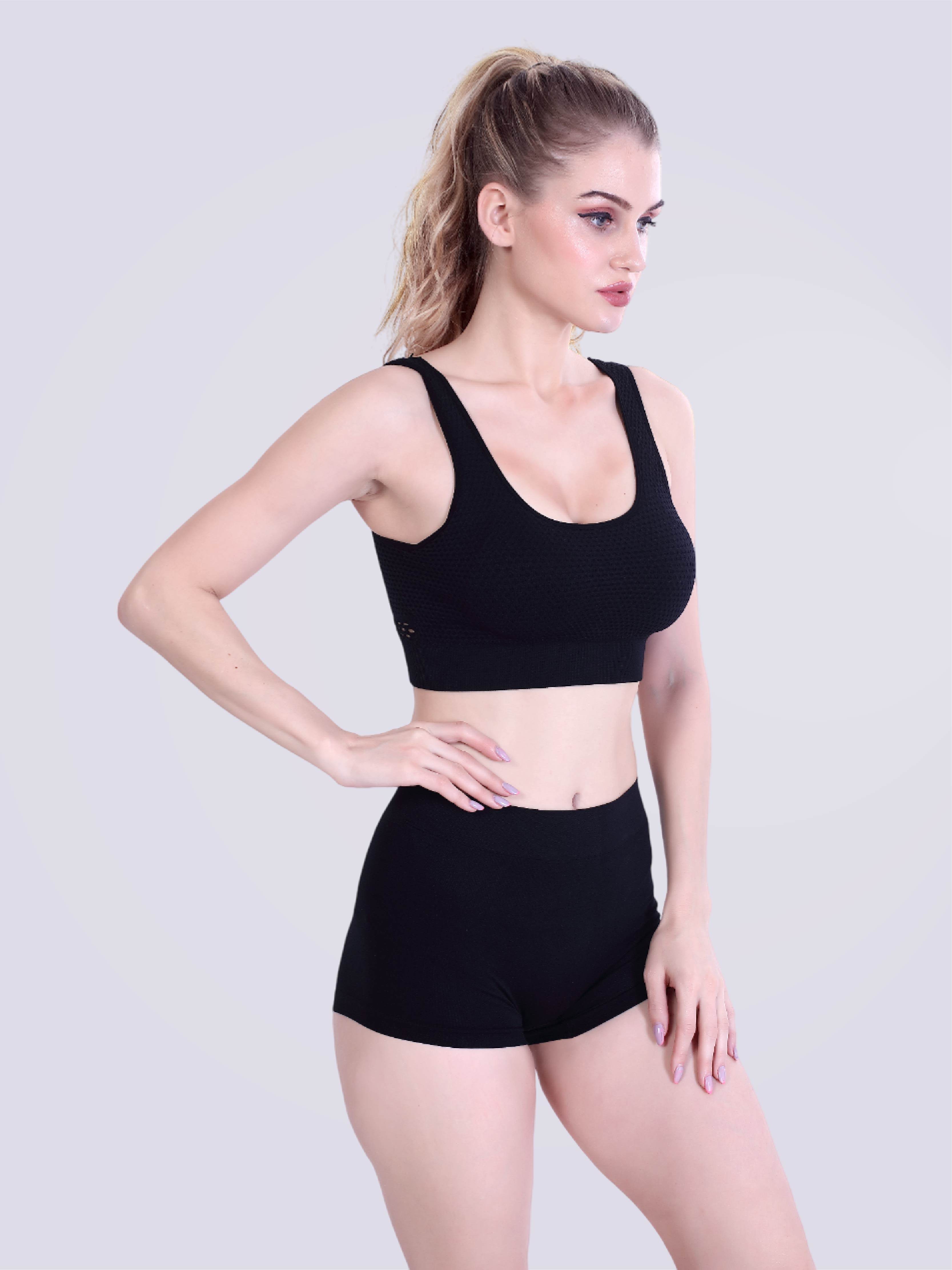 Mesh Marvel Full Coverage Padded Bra In Black - Bold And Bae Fashion