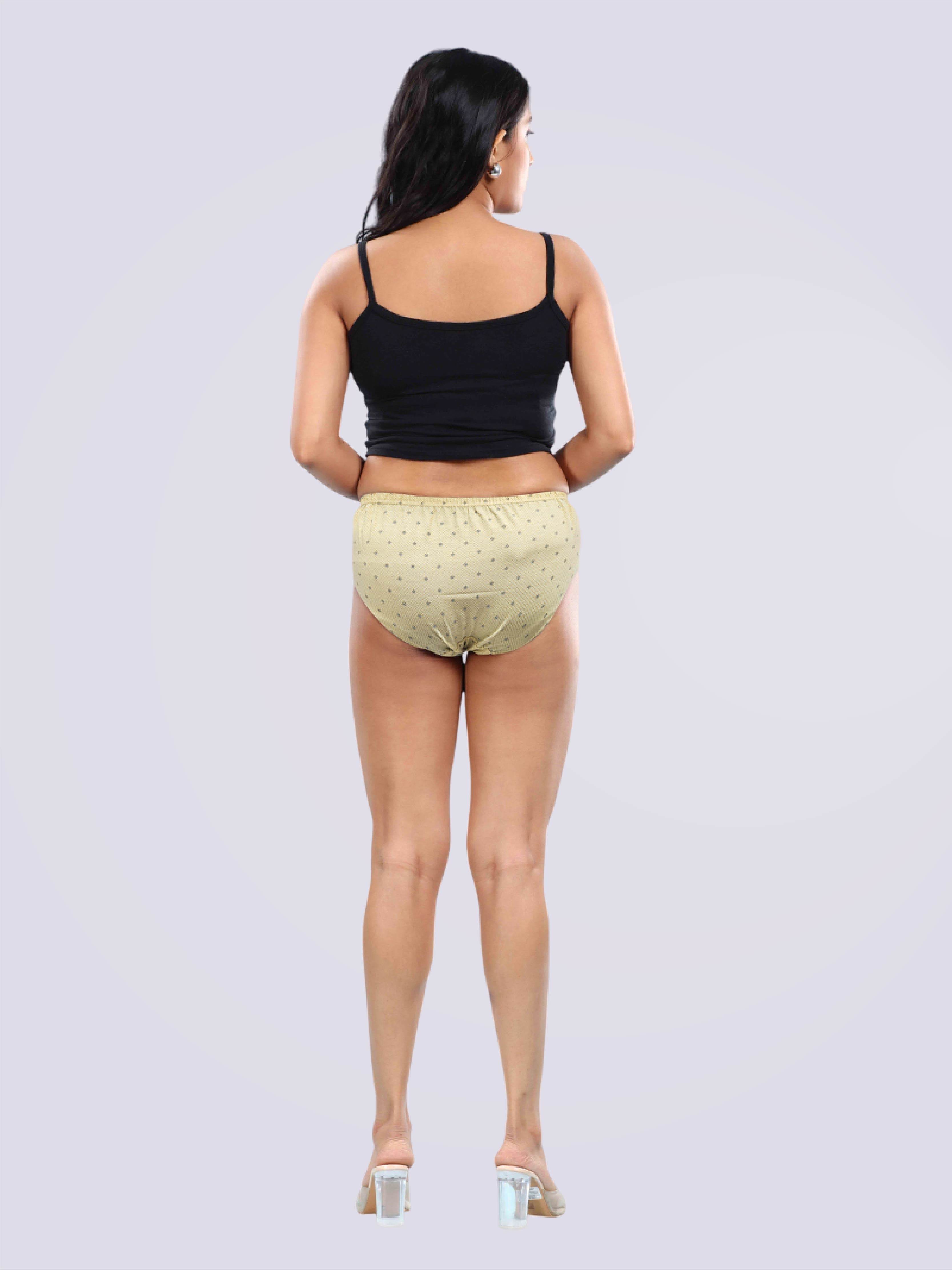 Pack of 3- Print Passion Super Comfy Mid Waist Panty - Bold And Bae Fashion