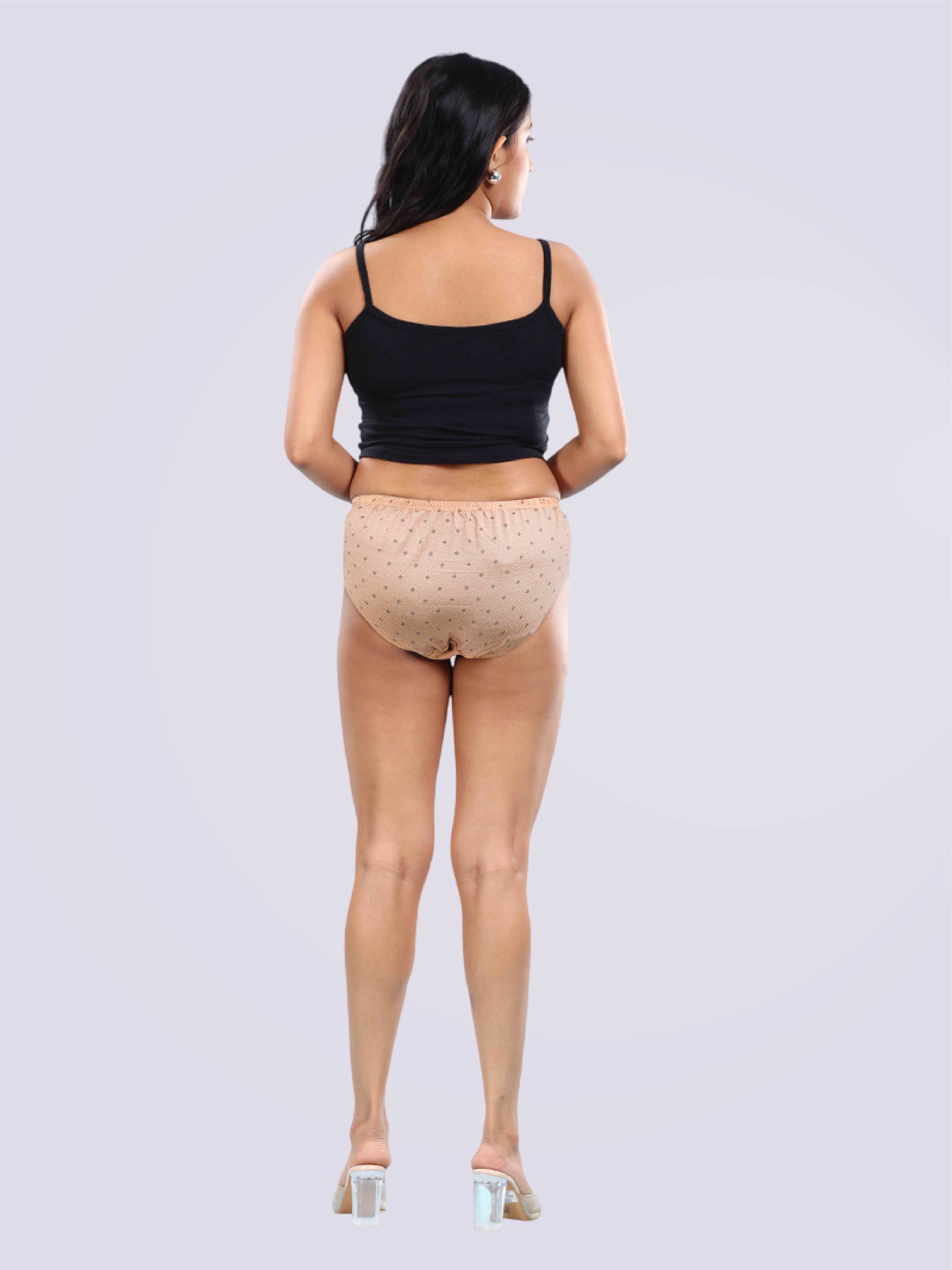 Pack of 3- Print Passion Super Comfy Mid Waist Panty - Bold And Bae Fashion