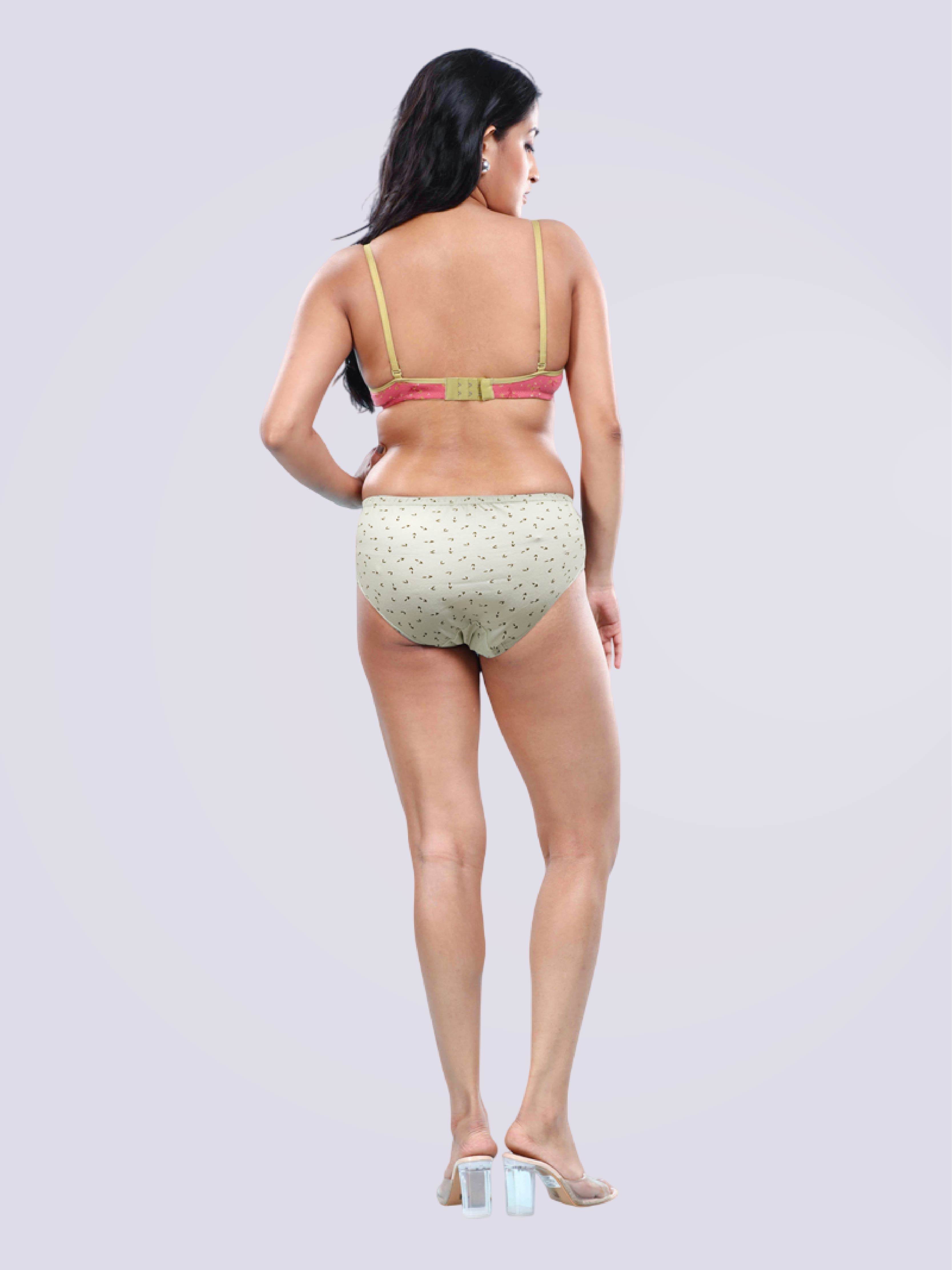 Pack of 3- Print Passion Super Comfy Mid Waist Panty - Bold And Bae Fashion