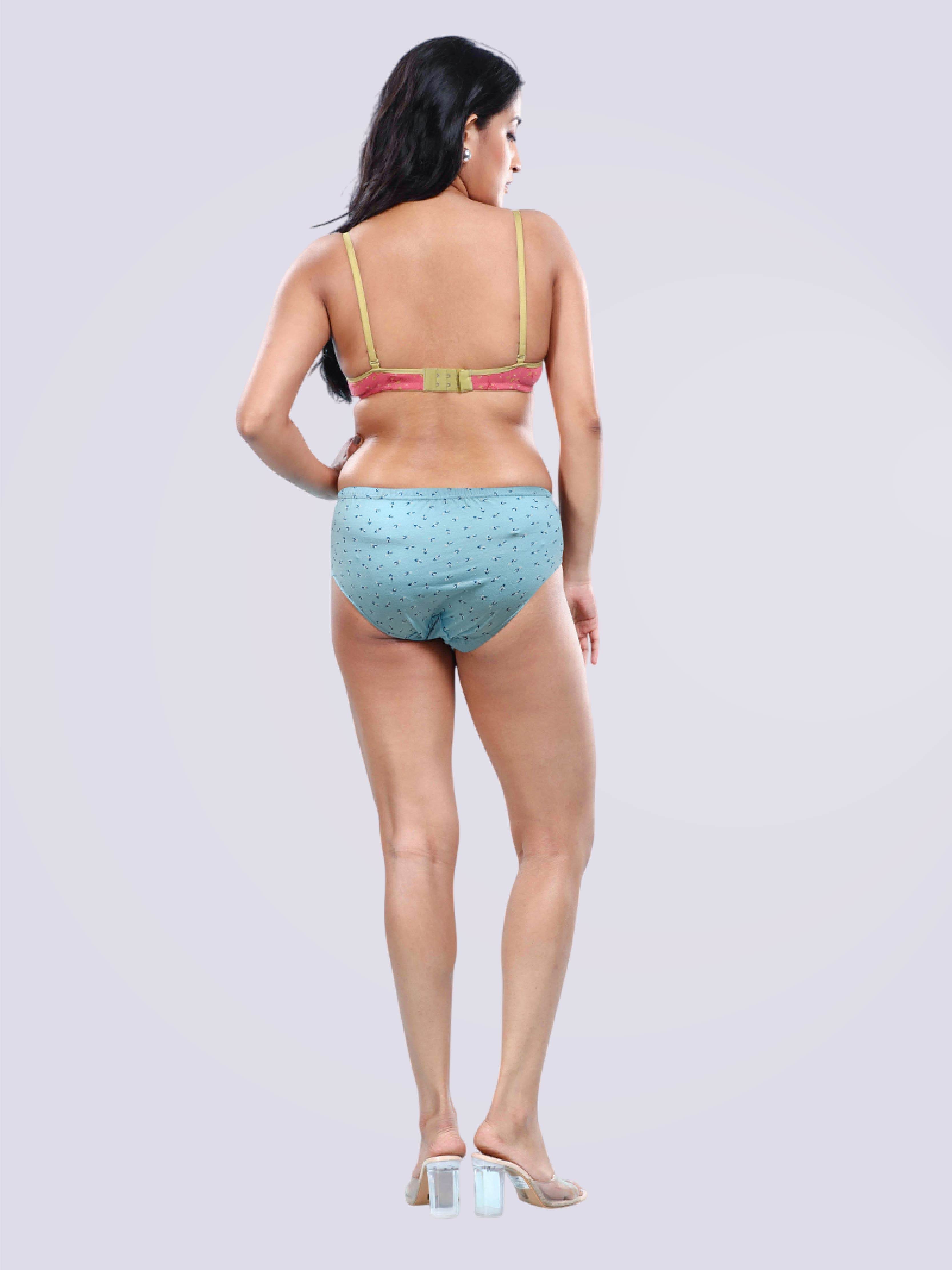 Pack of 3- Print Passion Super Comfy Mid Waist Panty - Bold And Bae Fashion