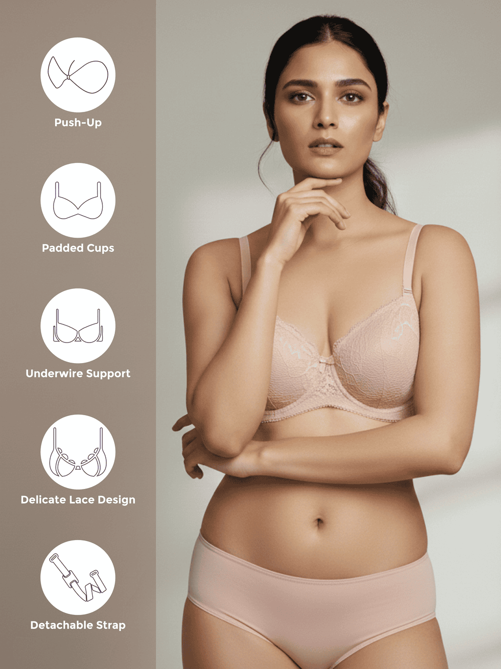 Wedding Glow Push-Up Bra