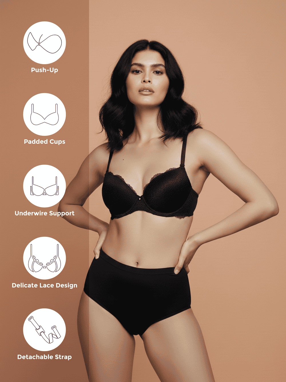 Wedding Glow Push-Up Bra