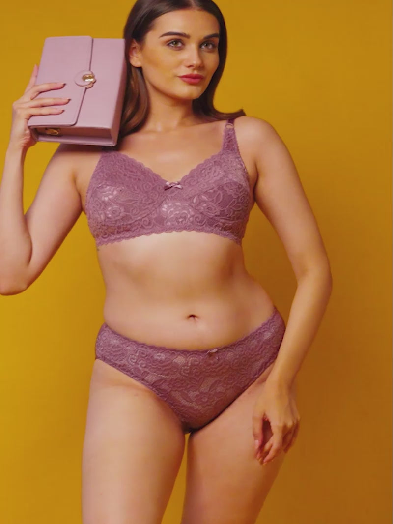 lavender bra
